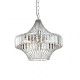 Ceiling Lights - Bluebell - Chrome Cage with Crystal Rods Pendant Prism-70030-052 - Bluebell - Chrome Cage with Crystal Rods Pendant