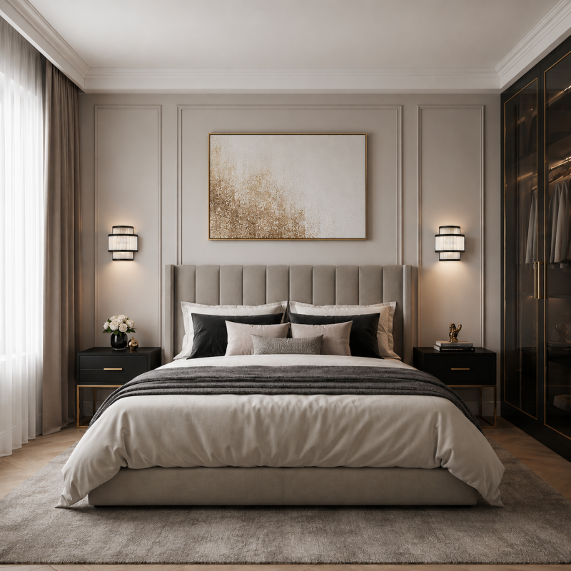 Prism-W0528-02B-P7AC-IE01 - Monaco WBK - Matt Black 2 Light Wall Lamp with Clear Glass Rods