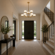 Prism-P0574-09M-2GAA-IE01 - Chicago 2 - Brushed Brass 9 Light Cente Fitting with White Opal Glass