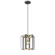 - Dallas 1 - Vintage Black & Gold Pendant Ø 30 cm Prism-P0564-01G-P7TF-IE01 - Dallas 1 - Vintage Black & Gold Pendant Ø 30 cm