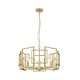 Prism-P0564-05E-V7V7-IE01 - Milan 1 - Painted Gold 5 Light Centre Fitting