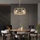 Prism-P0564-05E-V7V7-IE01 - Milan 1 - Painted Gold 5 Light Centre Fitting