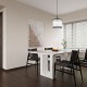 Prism-P0528-01G-P7AC-IE01 - Monaco 3BK - Matt Black Pendant with Clear Glass Rods