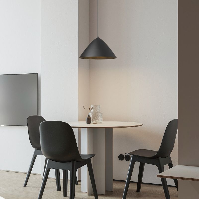 - Tokyo 2 - Matt Black Pendant ∅ 40 cm Prism-P0571-01G-P7P7-IE01 - Tokyo 2 - Matt Black Pendant ∅ 40 cm