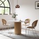 Ceiling Lights - Zurich 1 - Matt Coffee Pendant with Ombre Copper Glass Prism-P0468-01F-V9HQ-IE01 - Zurich 1 - Matt Coffee Pendant with Ombre Copper Glass