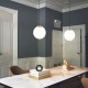 Ceiling Lights - Zurich 3 - Matt Gold Pendant with White Opal Glass Prism-P0468-01F-0FAA-IE01 - Zurich 3 - Matt Gold Pendant with White Opal Glass
