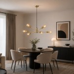 Anna AB - Adjustable Antique Brass 6 Light Centre Fitting