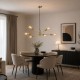 Prism-0646-6AB - Anna AB - Adjustable Antique Brass 6 Light Centre Fitting