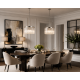 Prism-92500-4CH - Chloe 2 - Crystal & Chrome 4 Light Chandelier