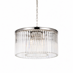 Chloe 2 - Crystal & Chrome 4 Light Chandelier
