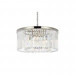 Chloe 3 - Crystal & Chrome 6 Light Chandelier Chloe 3 - Crystal & Chrome 6 Light Chandelier