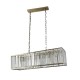 Prism-80905-8AB - Parker AB - Antique Brass 8 Light over Island Fitting with Crystal