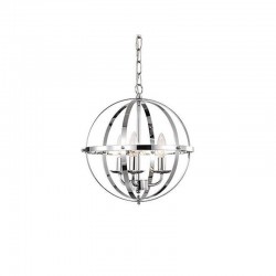 Paulina 1 - Polished Chrome 3 Light Globe Pendant Paulina 1 - Polished Chrome 3 Light Globe Pendant