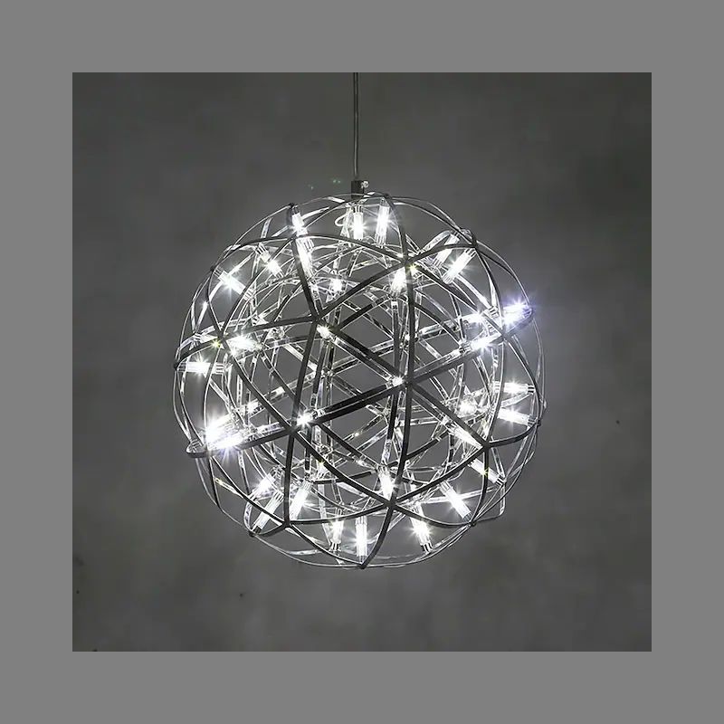 Prism-95213-W300CH - Sarah 1 - LED Small Night Sky Polished Chrome Pendant
