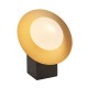 Ambience-63750 - Omega - Bronze Table Lamp with White Glass & Gold Shade