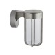 - Onix - Outdoor Brushed Silver LED Wall Lamp with Clear Glass Ambience-63771 - Onix - Outdoor Brushed Silver LED Wall Lamp with Clear Glass