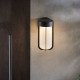 Ambience-63780 - Onix - Outdoor Brushed Bronze LED Wall Lamp with White Glass