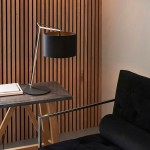 Milan - Matt Nickel Table Lamp with Black Shade Milan - Matt Nickel Table Lamp with Black Shade