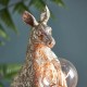 Ambience-63797 - Wildlife - Vintage Kangaroo Silver Table Lamp