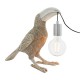 Ambience-63798 - Wildlife - Vintage Toucan Silver Table Lamp