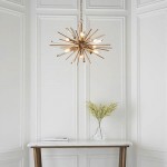 Montgomery - Antique Brass 6 Light Pendant with Glass Shards Montgomery - Antique Brass 6 Light Pendant with Glass Shards
