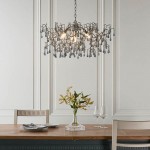 Waterfall - Aged Silver 4 Light Centre Fitting with Smokey Glass Teardrops Waterfall - Aged Silver 4 Light Centre Fitting with Smokey Glass Teardrops