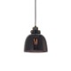 Ambience-63856 - Inspire - Black Chrome Pendant with Black Glass