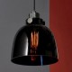 Ambience-63856 - Inspire - Black Chrome Pendant with Black Glass