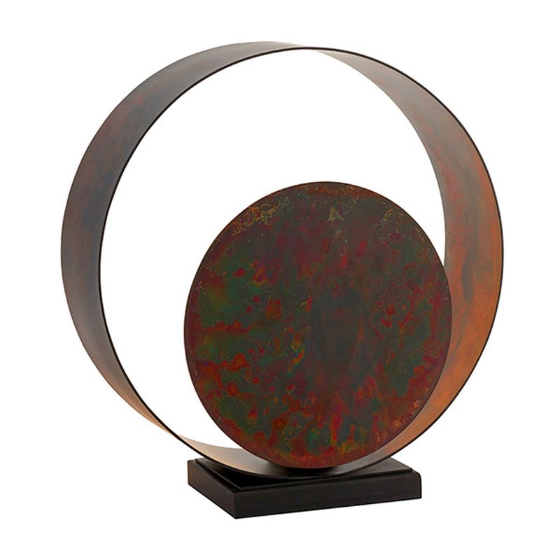 Ambience-63860 - Patina - Dark Bronze Table Lamp with Bronze Patina Shade