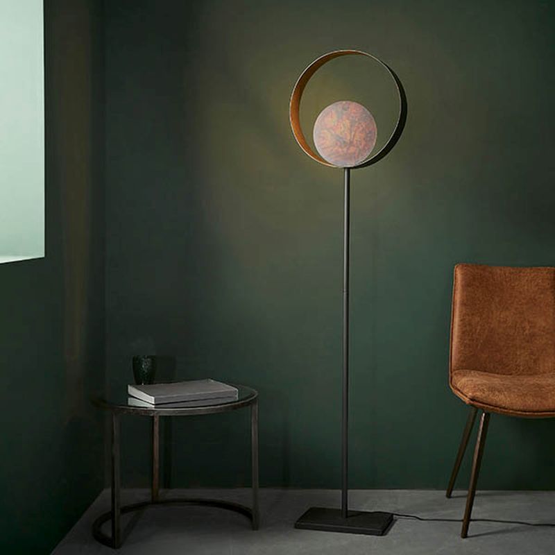 - Patina - Dark Bronze Floor Lamp with Bronze Patina Shade Ambience-63861 - Patina - Dark Bronze Floor Lamp with Bronze Patina Shade