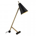 Everett - Matt Black & Antique Brass Table Lamp Everett - Matt Black & Antique Brass Table Lamp