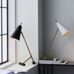 Everett - Matt Black & Antique Brass Table Lamp Everett - Matt Black & Antique Brass Table Lamp