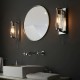 Ambience-64840 - Mignon - Bathroom Chrome Wall Lamp with Clear Glass Shade
