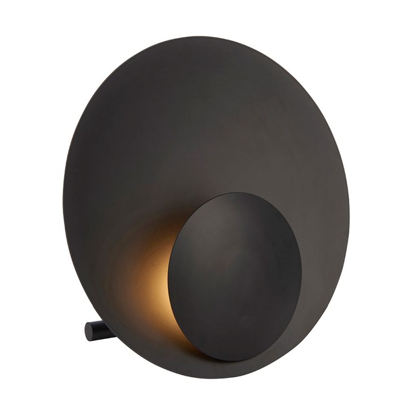- Aladdin - LED Black Circle Big Table Lamp Ambience-64858 - Aladdin - LED Black Circle Big Table Lamp