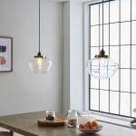 Camberley - Antique Brass Pendant with Clear Glass Camberley - Antique Brass Pendant with Clear Glass