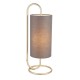 Ambience-64867 - Avenir - Antique Brass with Grey Shade Table Lamp