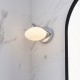Ambience-66155 - Insight - Bathroom Chrome Wall Lamp with Opal Glass Shade