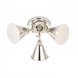 Hal - Bright Nickel 3 Light Spotlights Hal - Bright Nickel 3 Light Spotlights
