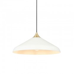 Glo - Warm White Pendant with Brass Details Glo - Warm White Pendant with Brass Details