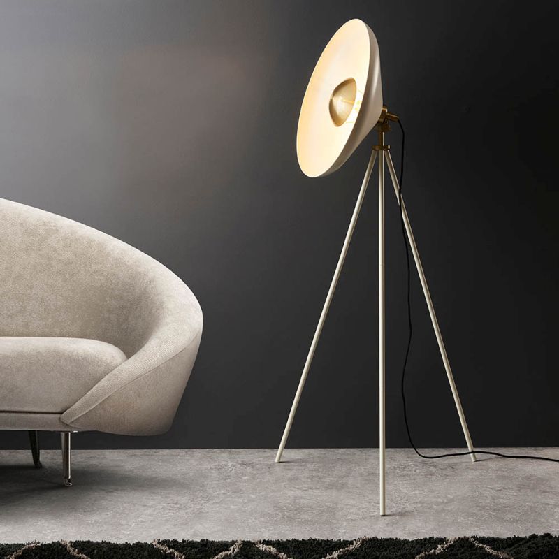 Ambience-67483 - Lofty - Warm White Tripod Floor Lamp with Brushed Brass