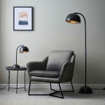 Brodey - Steel Grey & Matt Black Floor Lamp Brodey - Steel Grey & Matt Black Floor Lamp