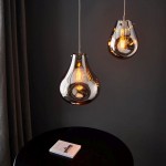 Europa - Medium Polished Chrome Pendant with Chrome Metallic Glass Shade Europa - Medium Polished Chrome Pendant with Chrome Metallic Glass Shade
