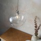 Ambience-102677 - Marinella - Bright Nickel Pendant with Clear Glass
