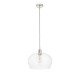 Ambience-102677 - Marinella - Bright Nickel Pendant with Clear Glass