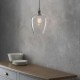 Ambience-100657 - Marinella - Bright Nickel Pendant with Clear Glass