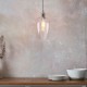 Ambience-67512 - Marinella - Bright Nickel Single Pendant with Clear Glass