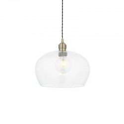 Marinella - Antique Brass Pendant with Clear Glass  Marinella - Antique Brass Pendant with Clear Glass