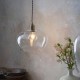 Ambience-100948 - Marinella - Antique Brass Pendant with Clear Glass
