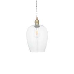 Marinella - Antique Brass Pendant with Clear Glass Marinella - Antique Brass Pendant with Clear Glass