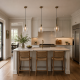 Ambience-102679 - Marinella - Antique Brass Pendant with Clear Glass
